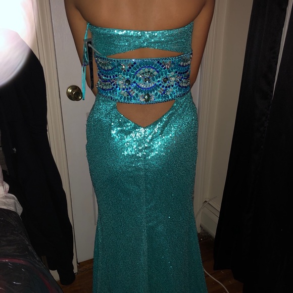 Strapless Prom Dress - Picture 2 of 2